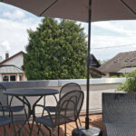 HQ16 Ferienhaus - Terrasse